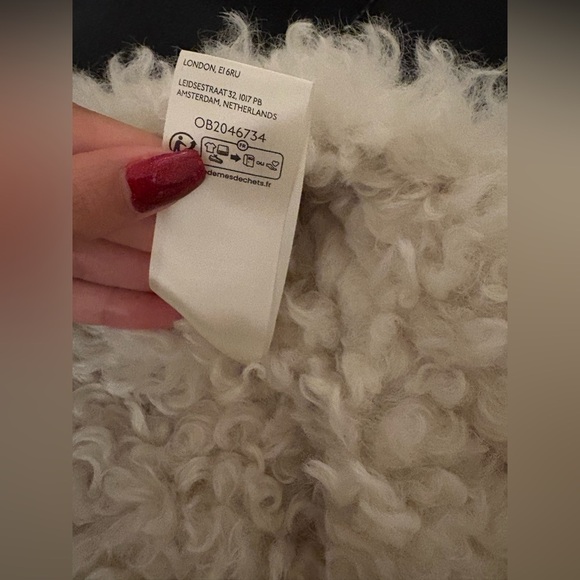 Free People Kiki Sherpa Jacket– Black (Size M) - Picture 14 of 16